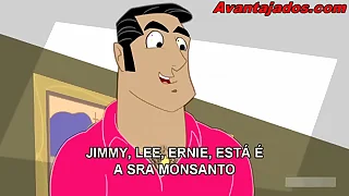 Desenho Unconcerned com o Professor de Espanhol